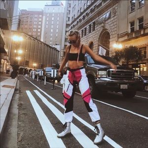 Motorcross pink pants beginning boutique